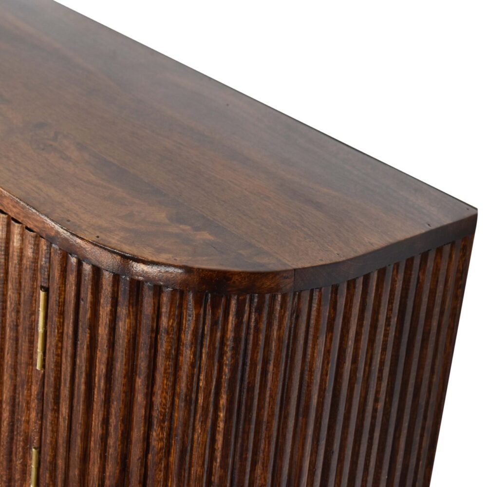 Chunky Chestnut Wall Mounted Console - Image 6