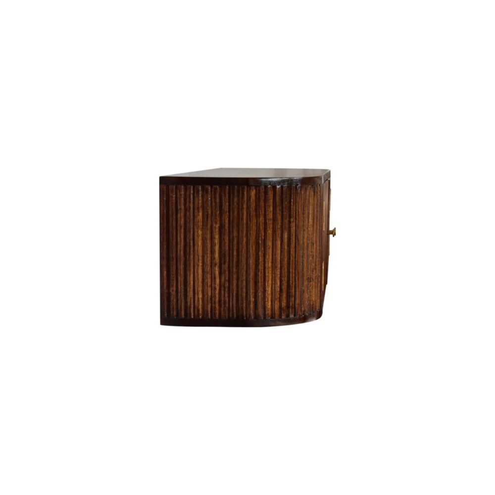 Chunky Chestnut Wall Mounted Console - Image 9