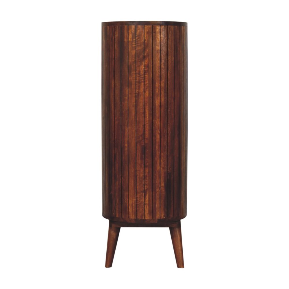 Cortez Chestnut Open Cabinet - Image 8