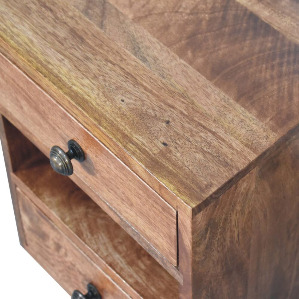 Mini Classic Multi Honey Caramel Bedside - Image 6