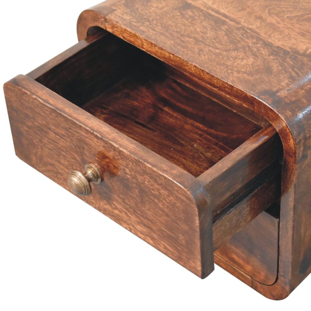 Midnight Teal Bedside Table - Image 7
