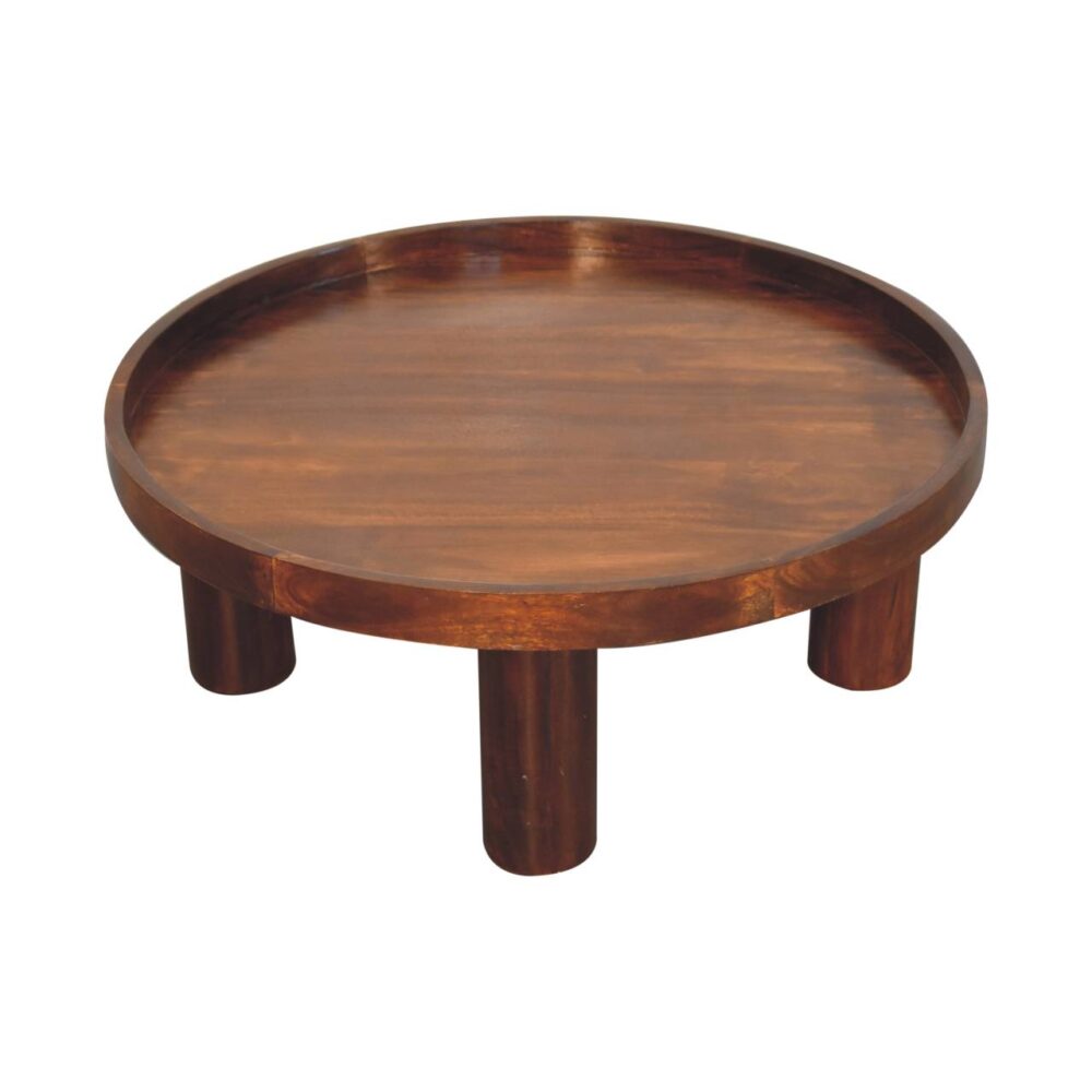 Crescent Chestnut Coffee Table - Image 5