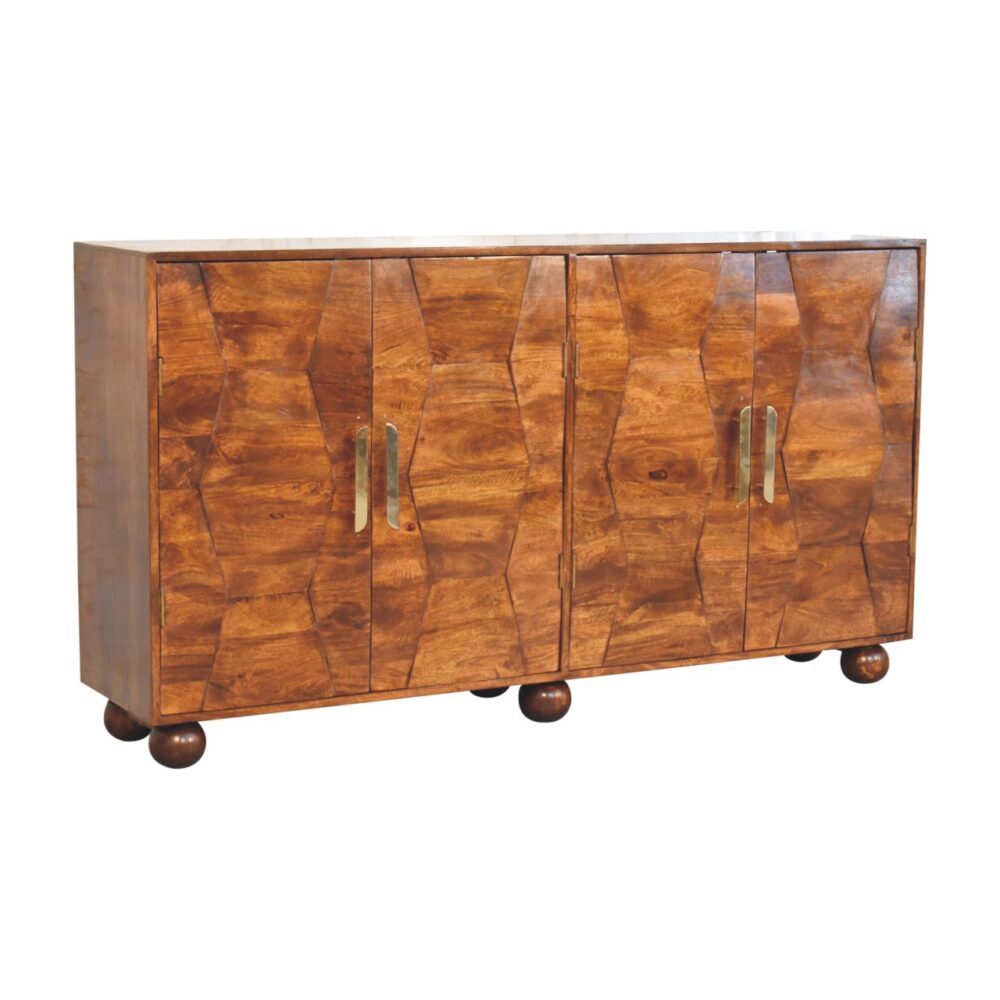 Wavecrest Chestnut Cabinet - Image 4