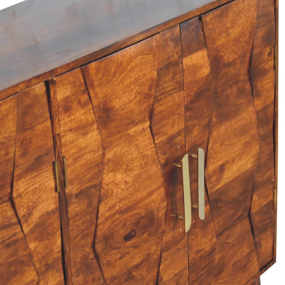 Wavecrest Chestnut Cabinet - Image 6