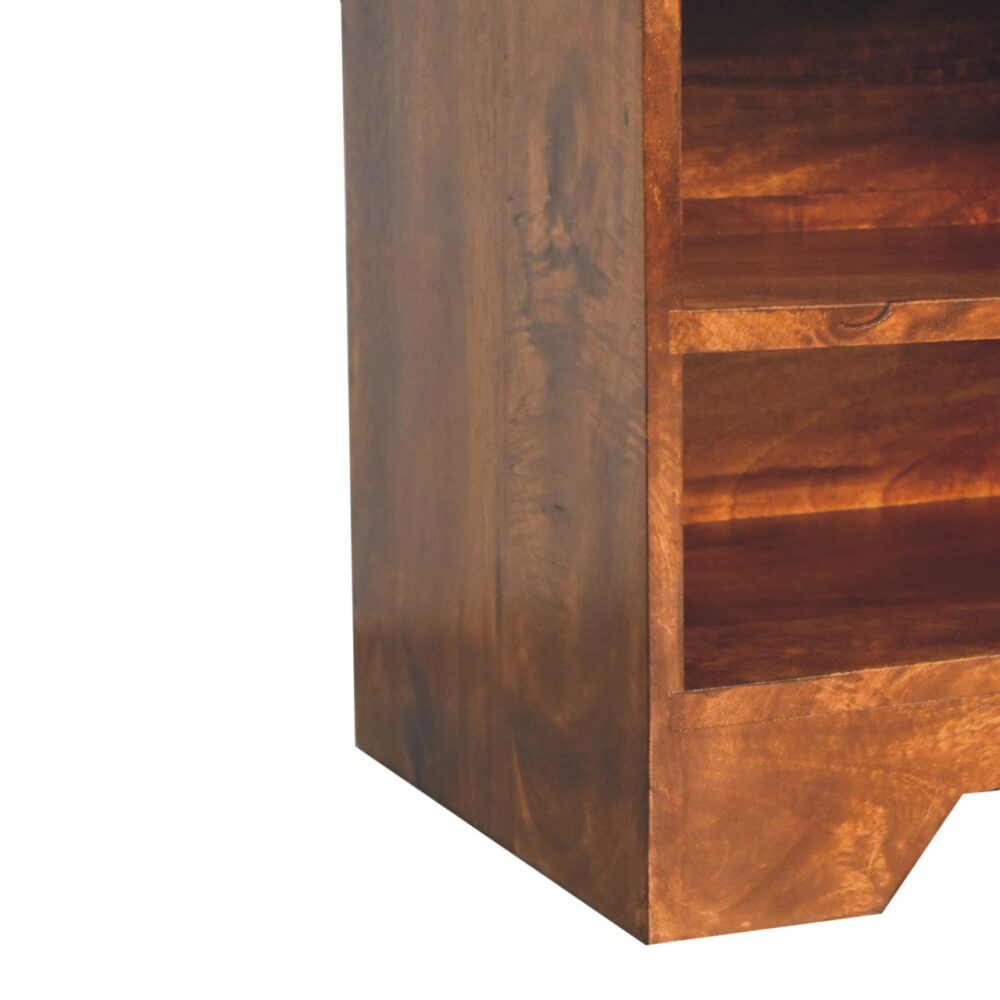 Retreat Chestnut Shoe Bench - Image 8