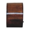 Floating Circle Chestnut Bedside - Image 8
