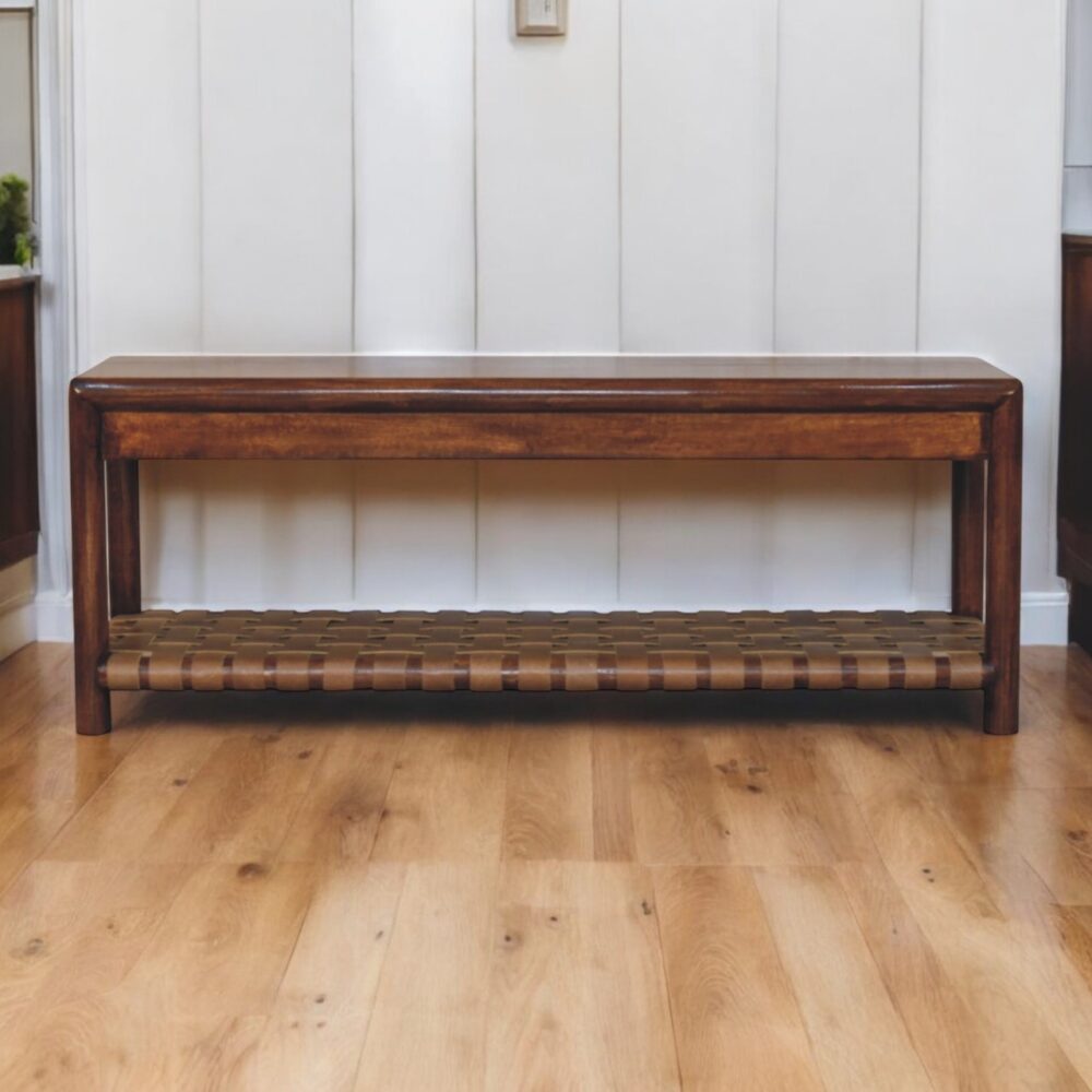 Regency Woven Bench - Image 8