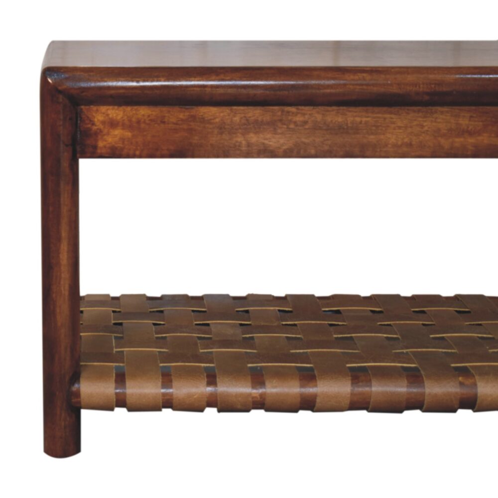 Regency Woven Bench - Image 4