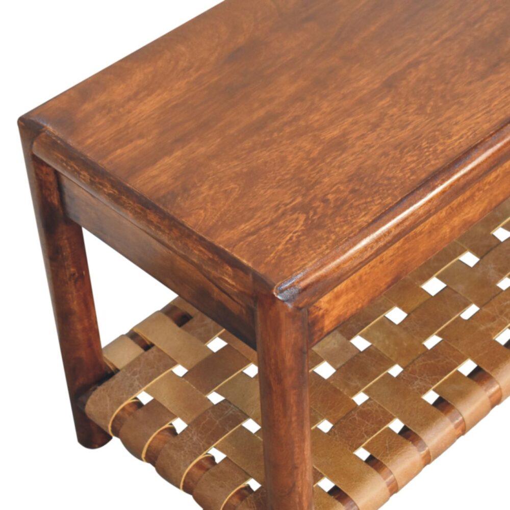 Regency Woven Bench - Image 5
