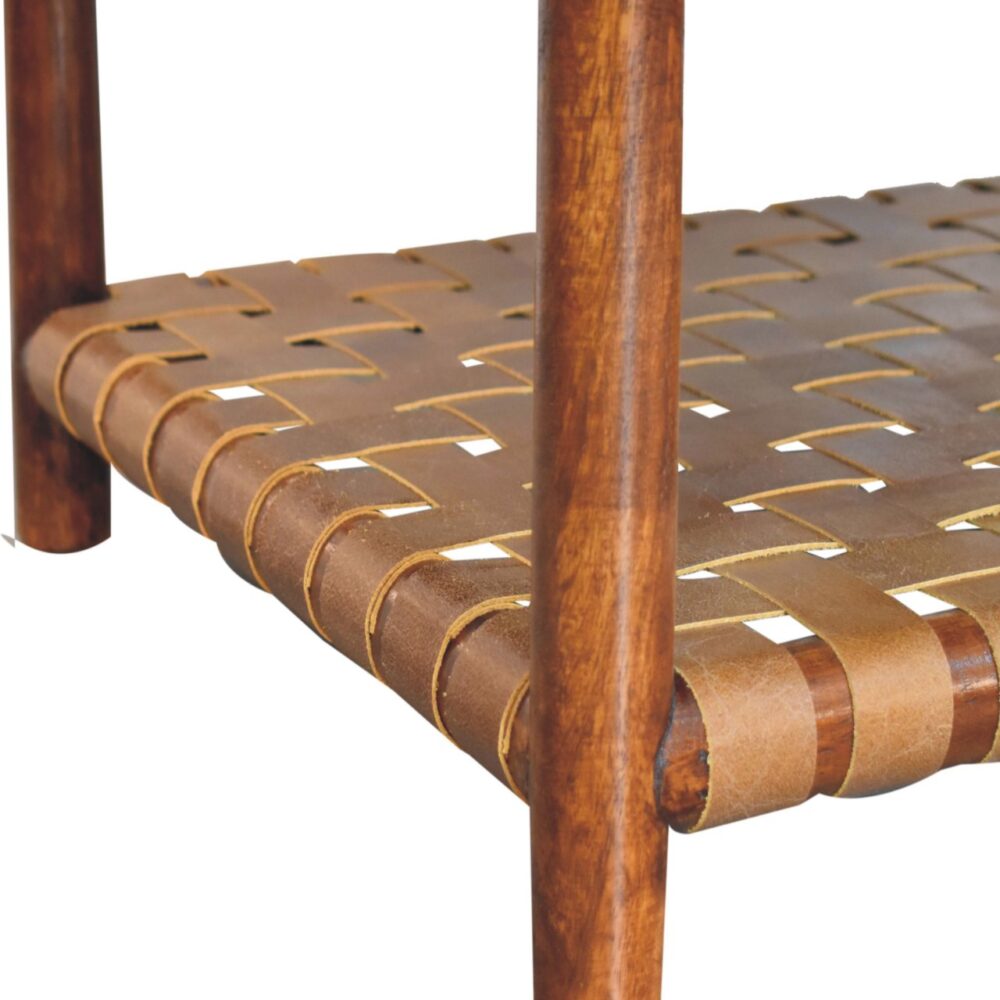 Regency Woven Console Table with 2 drawers - Image 6