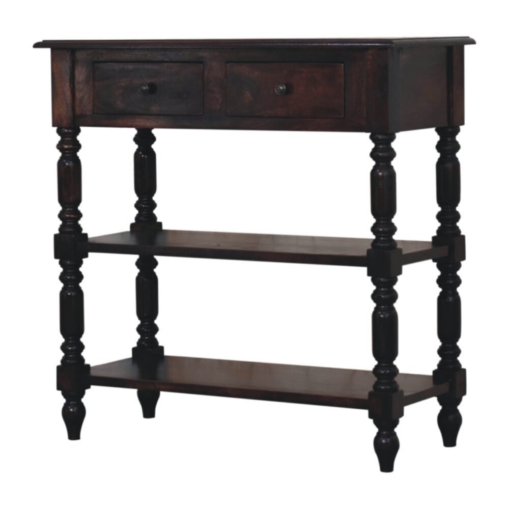 Turned legs Cherry Side Table - Image 3