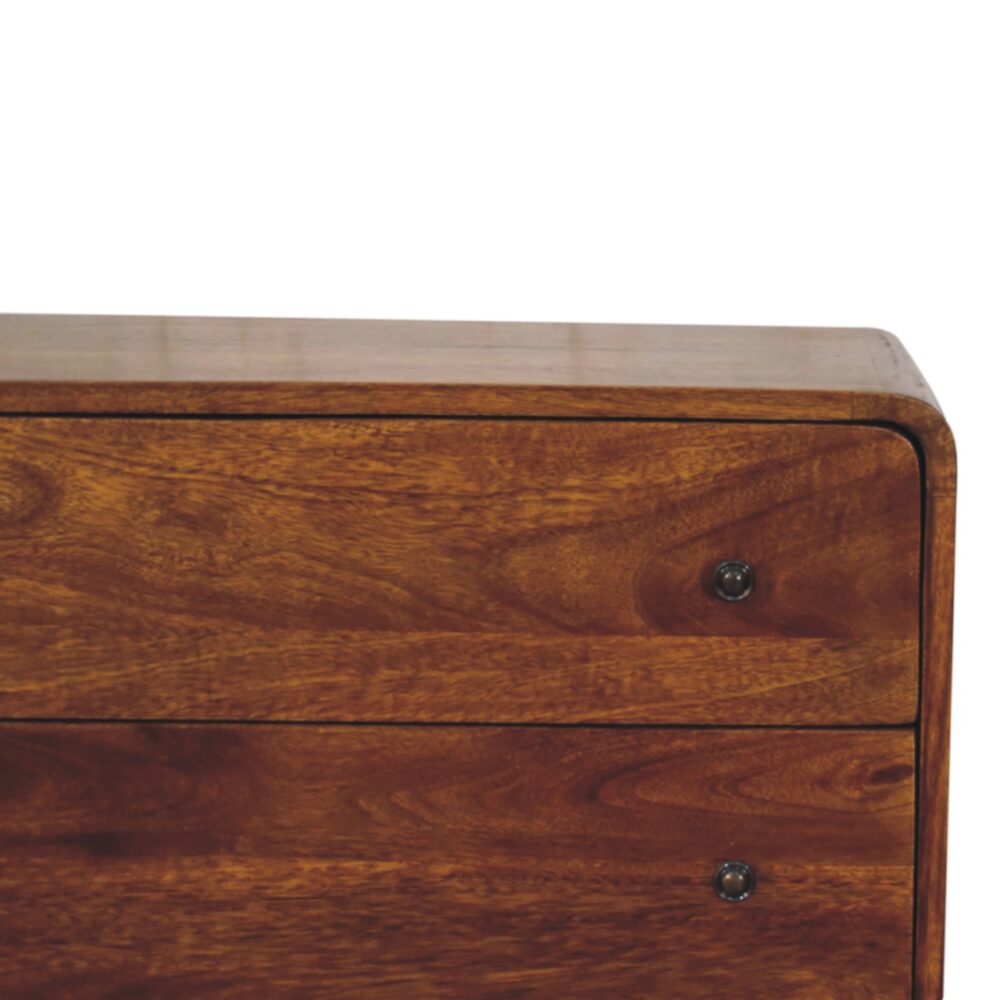 Curved Nordic Charm Cabinet - Image 5
