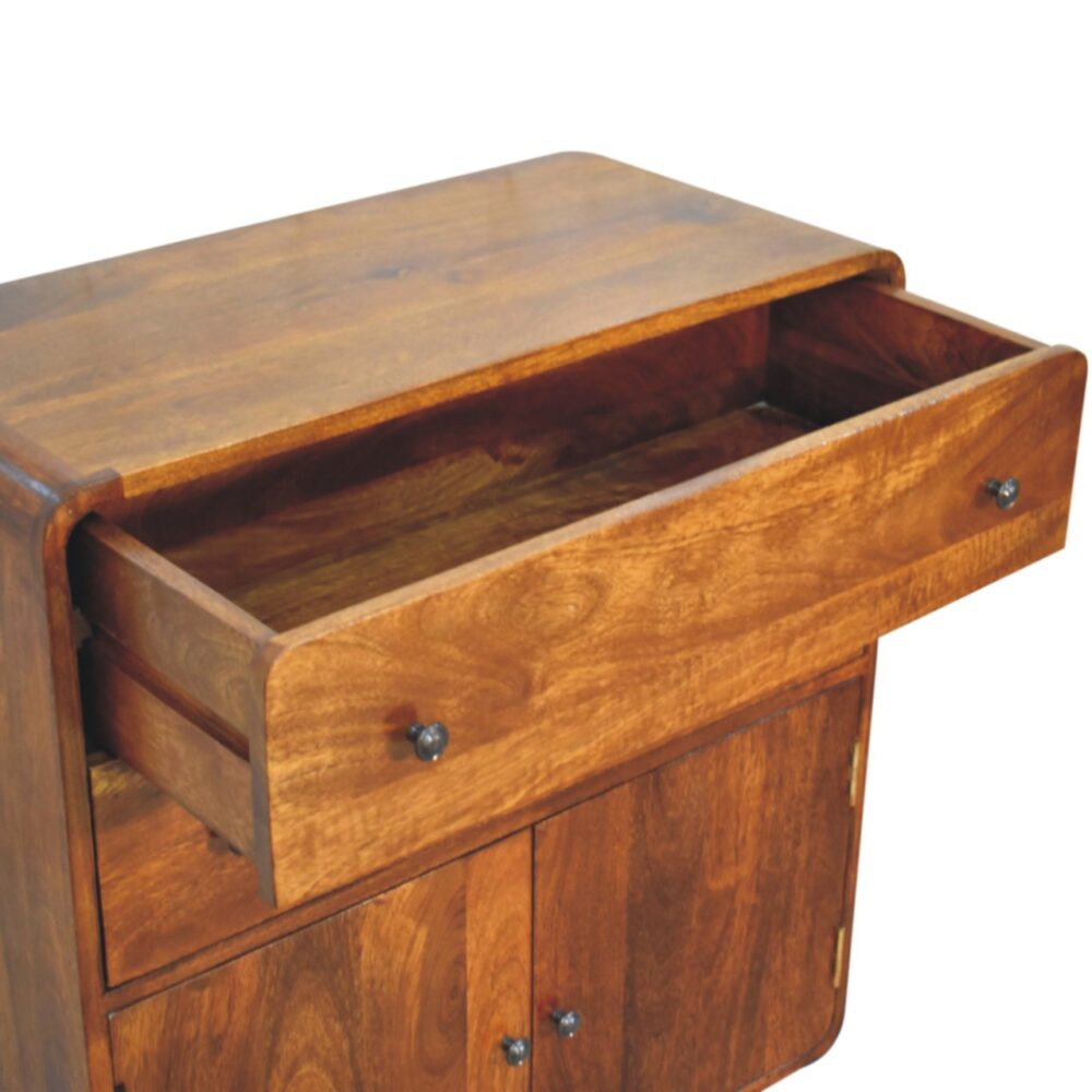Curved Nordic Charm Cabinet - Image 6