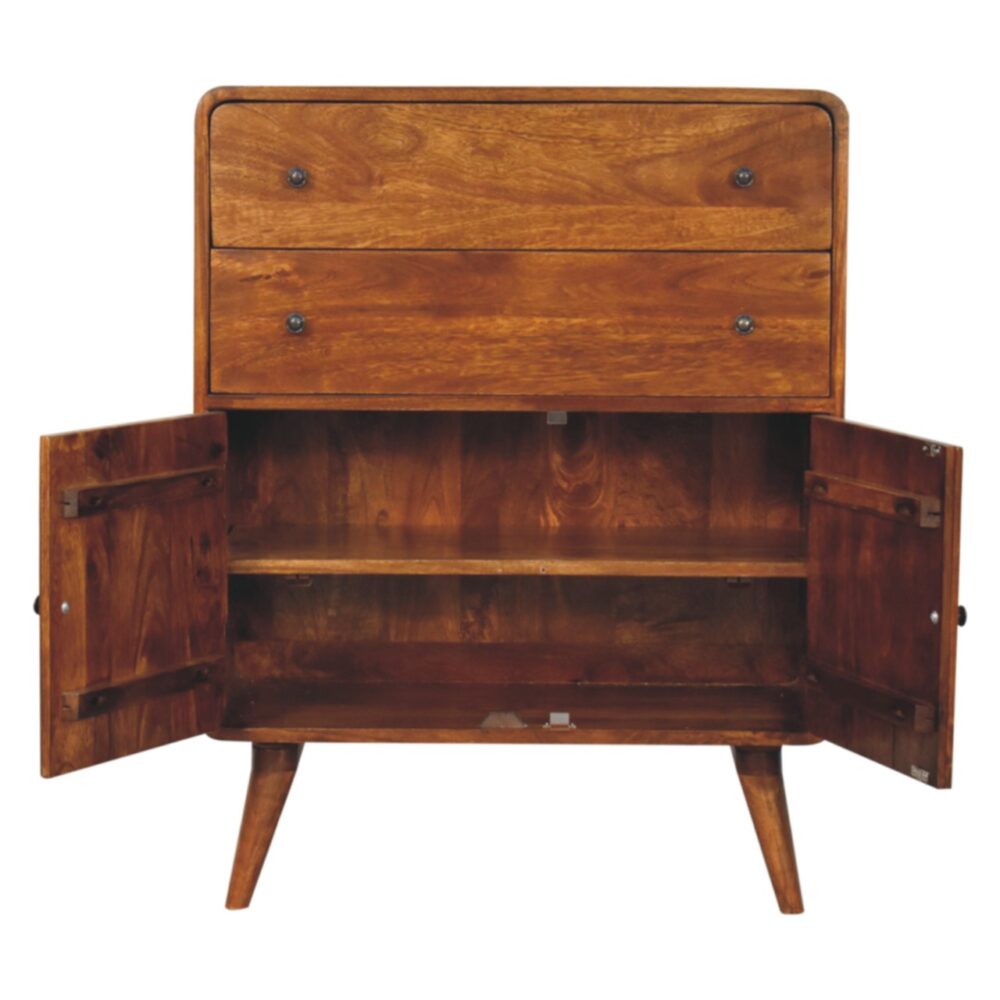 Curved Nordic Charm Cabinet - Image 7