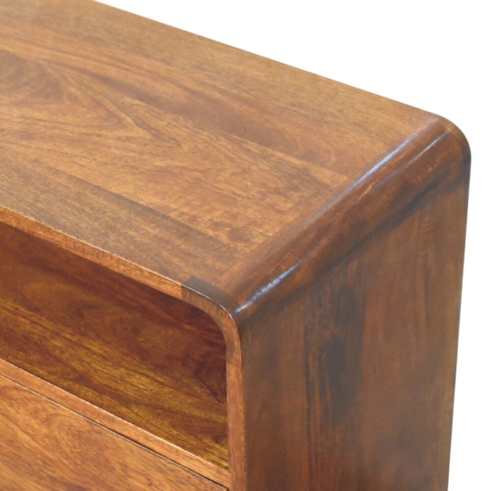 Curved Nordic Charm Console - Image 6