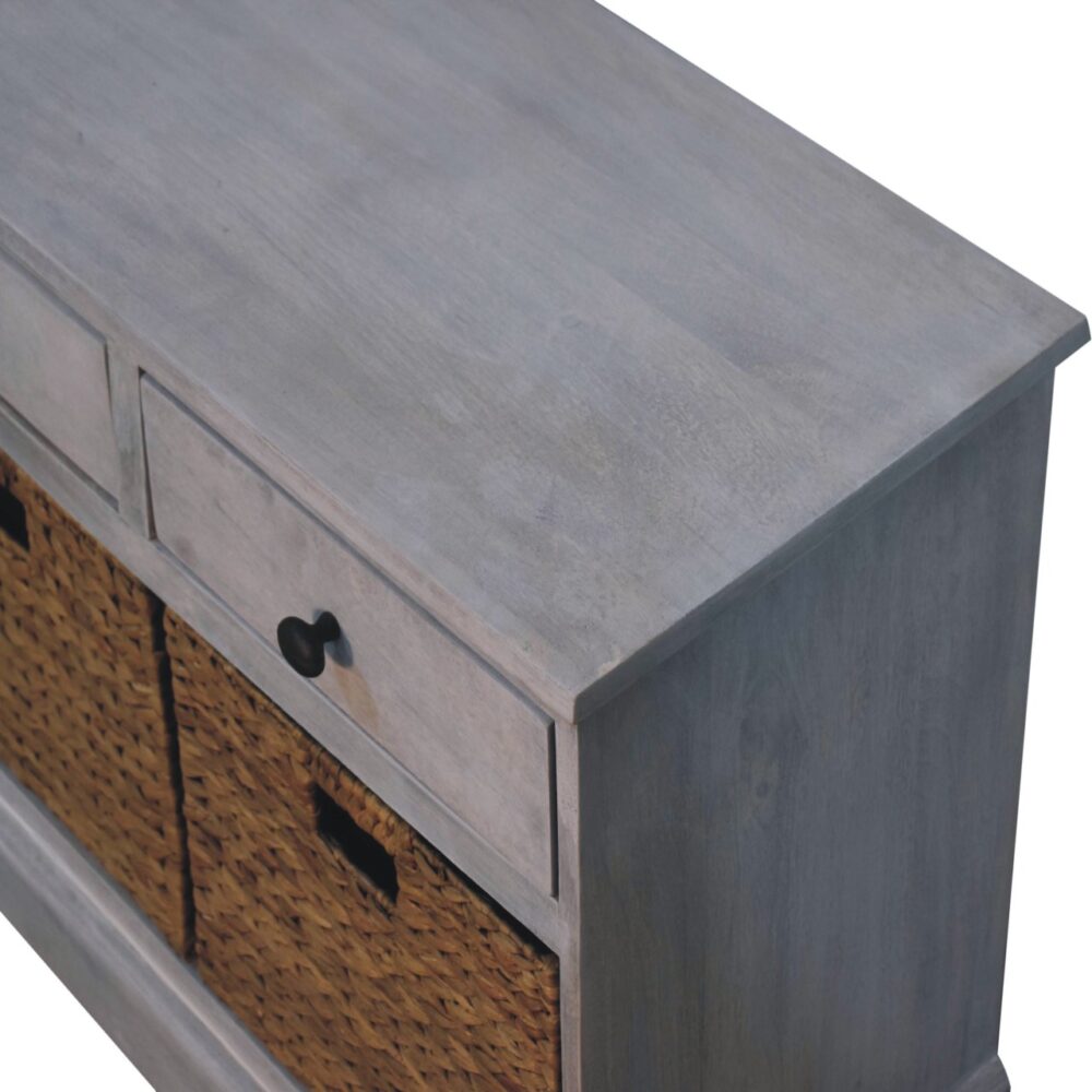 Acid Wash Basket Storage Cabinet - Image 6