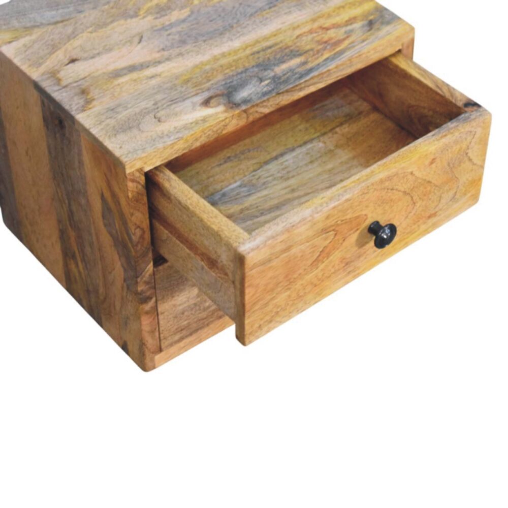 Solis 2-Drawer Oak-ish Wall Mounted Nightstand - Image 7