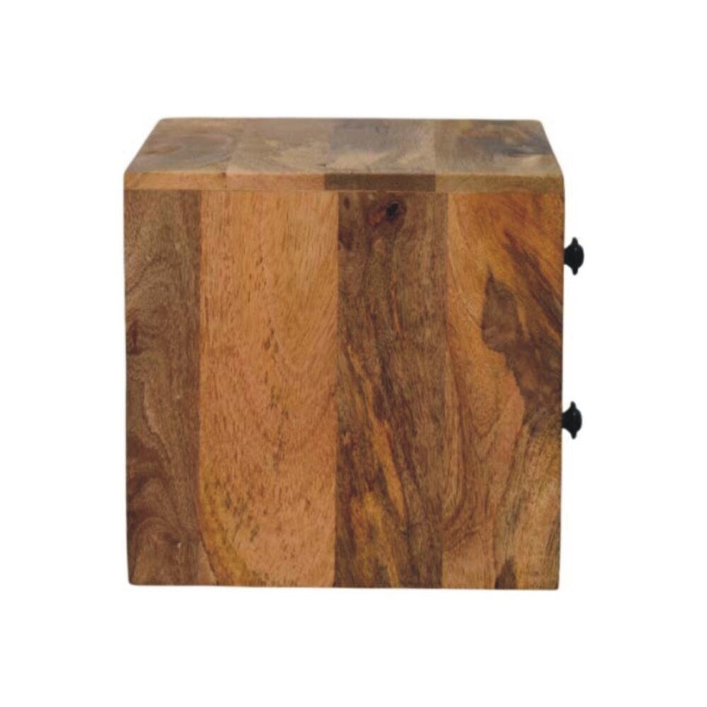 Solis 2-Drawer Oak-ish Wall Mounted Nightstand - Image 8