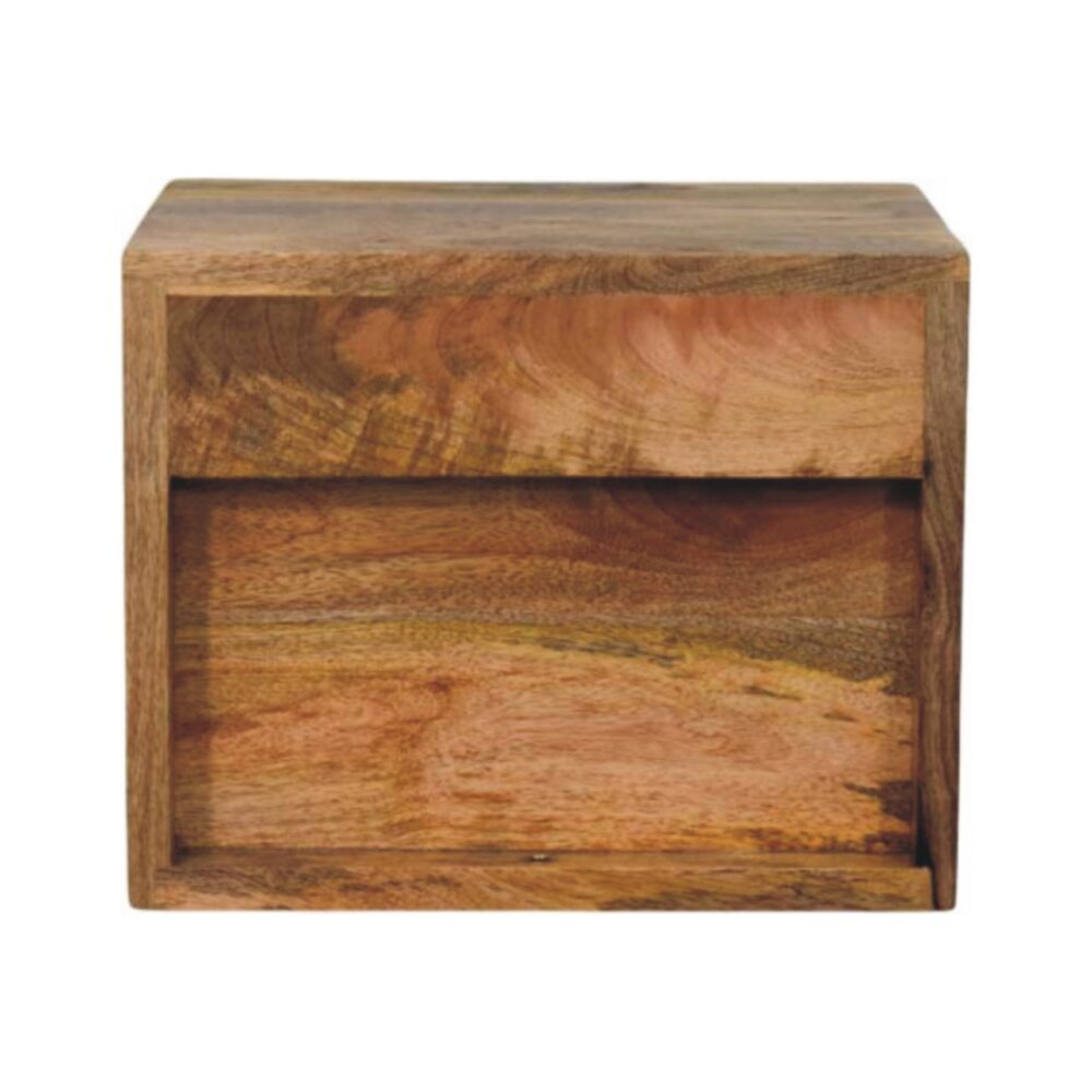 Solis 2-Drawer Oak-ish Wall Mounted Nightstand - Image 9
