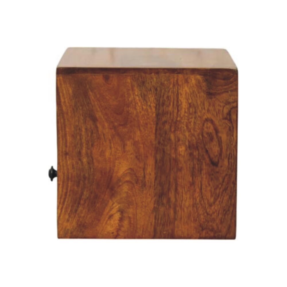 Solis 1-Drawer Chestnut Wall Mounted Nightstand - Image 8