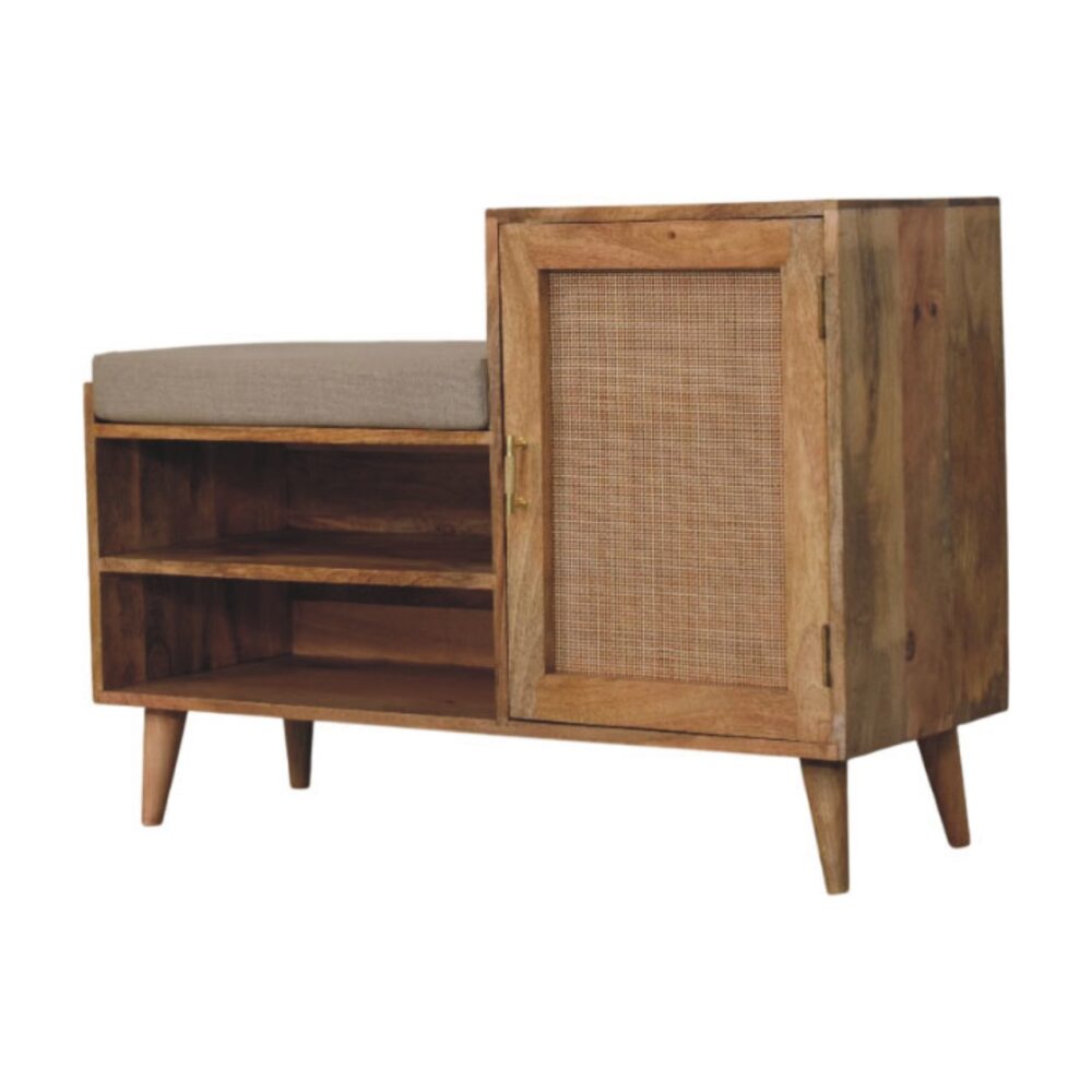 Larissa 2 slot Oak-ish Bench Unit - Image 3