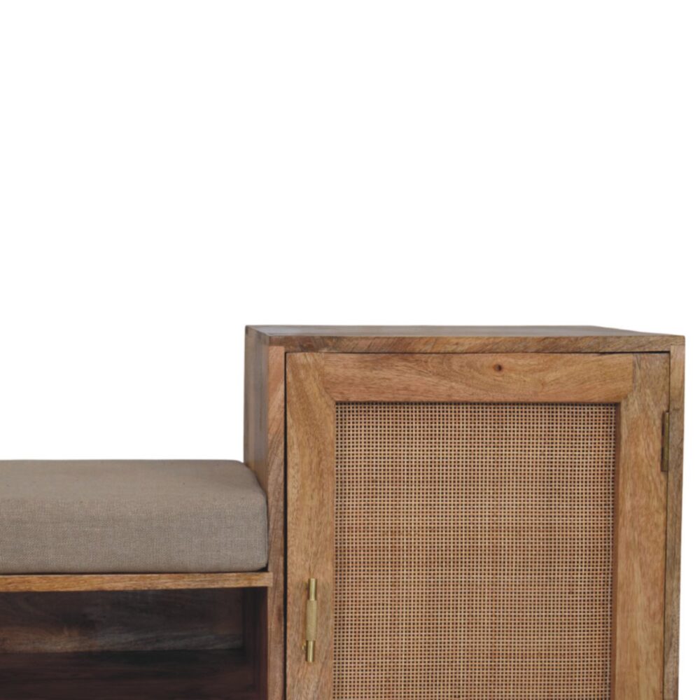 Larissa 2 slot Oak-ish Bench Unit - Image 4