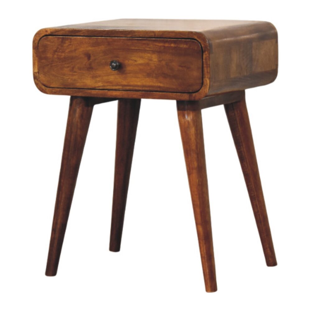 Avora Chestnut Nightstand with 1 drawer - Image 2