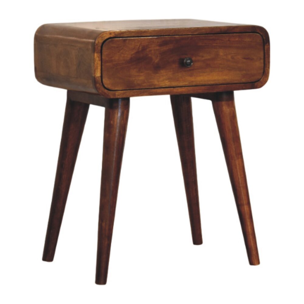 Avora Chestnut Nightstand with 1 drawer - Image 3