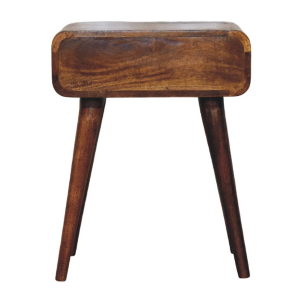 Avora Chestnut Nightstand with 1 drawer - Image 9
