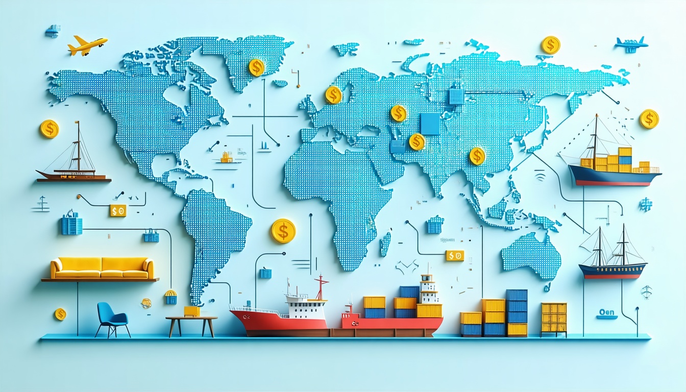 international furniture shipping costs