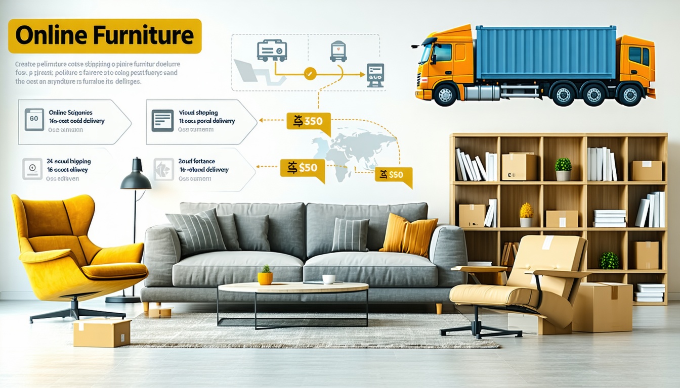 online furniture delivery costs