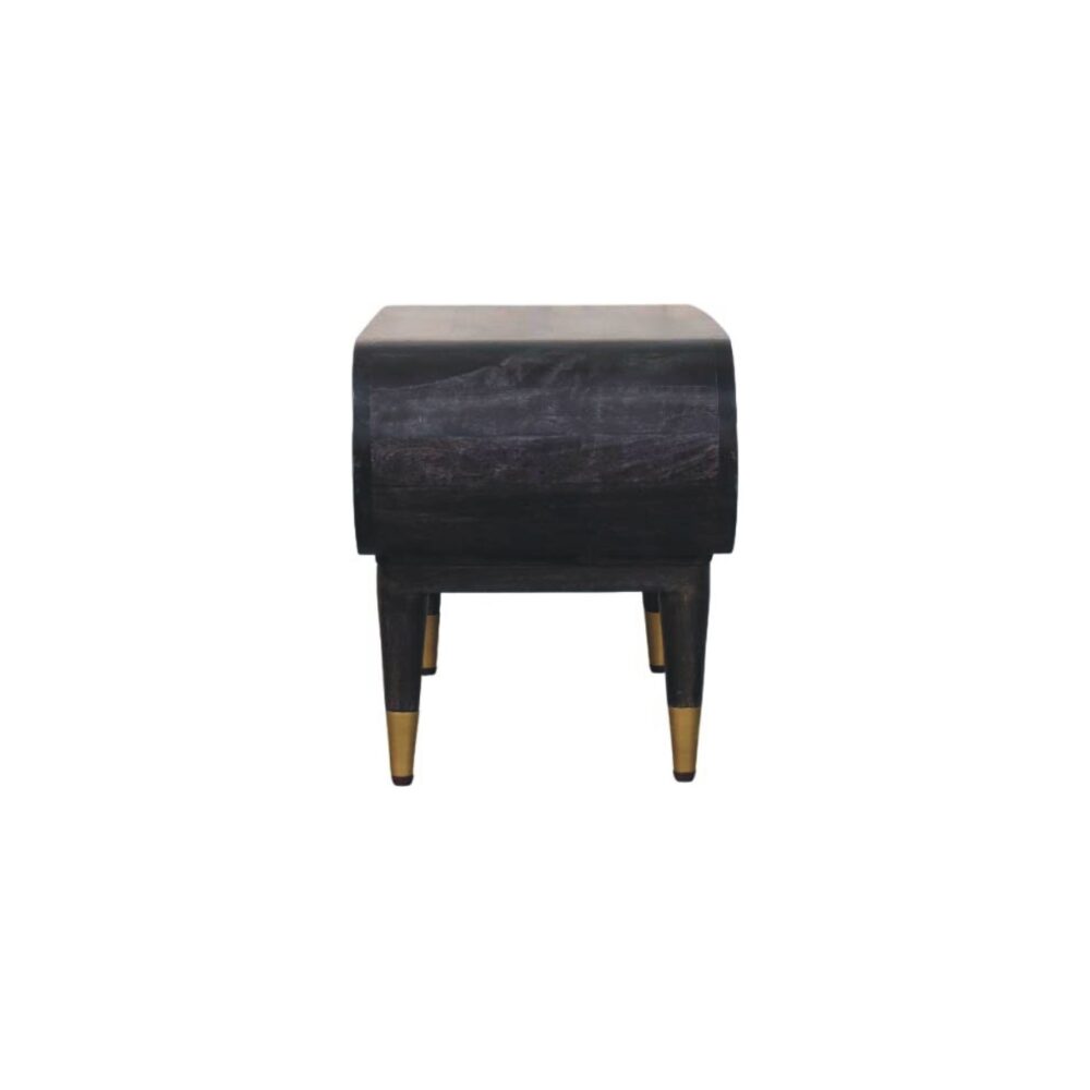 Curved Edge Media with Brass Accents - Image 8