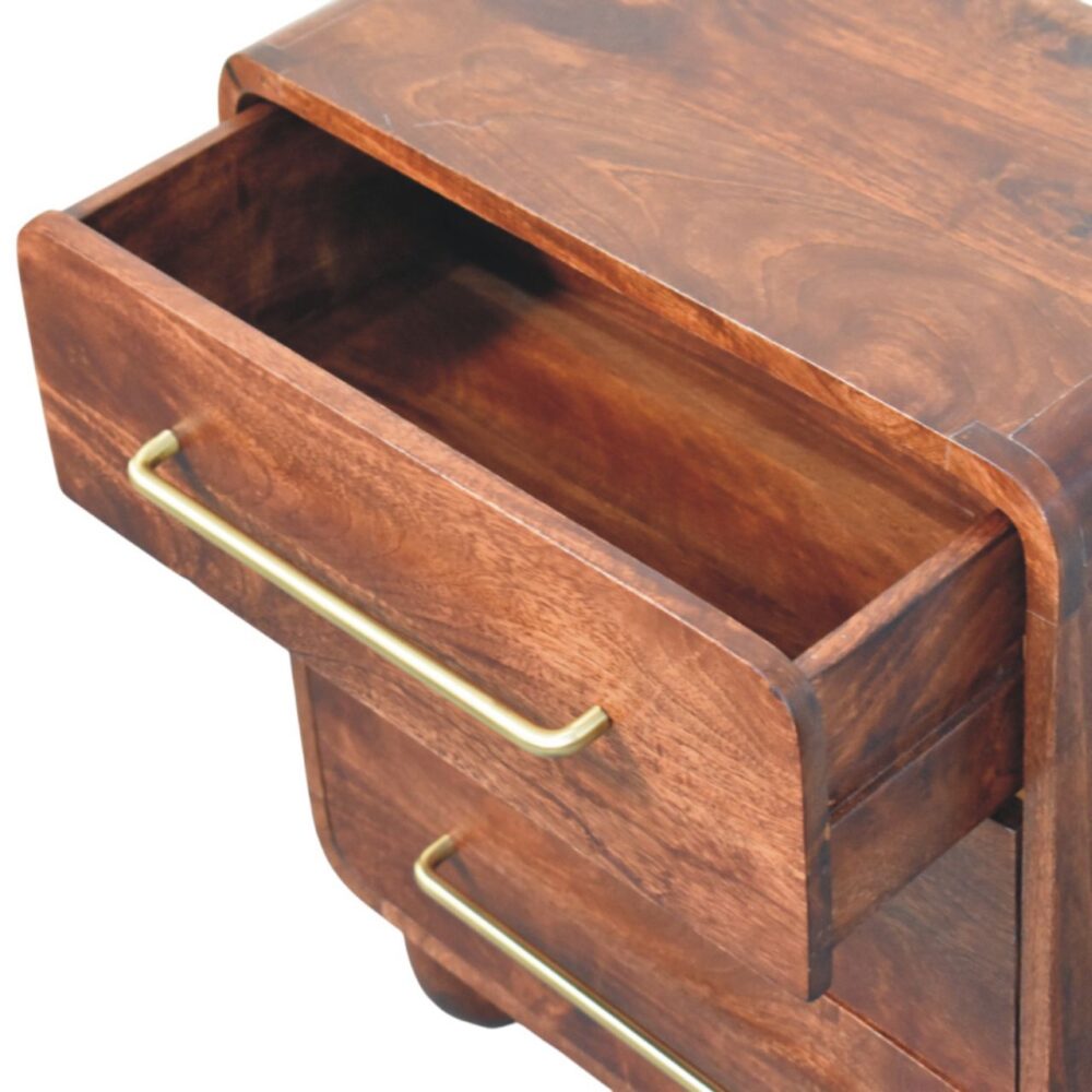3-Drawer Rounded Chest - Image 5