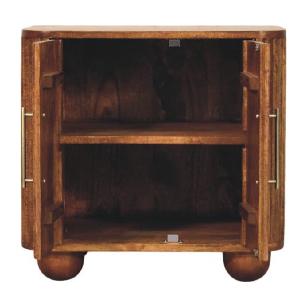 Solis Fluted Mini Sideboard - Image 6