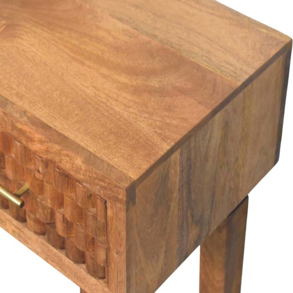 Arno Console Table in Golden Teak - Image 5