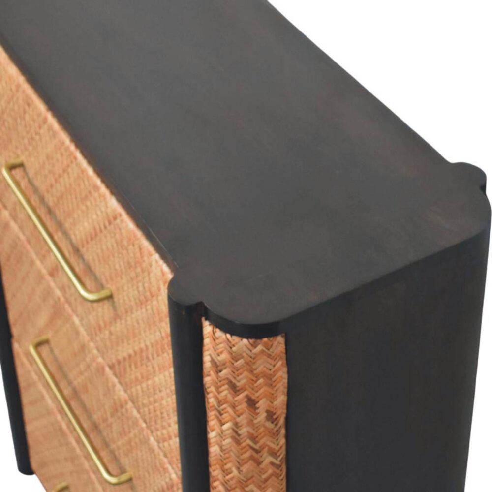 Havana Weave 3 Drawer Chest - Image 5