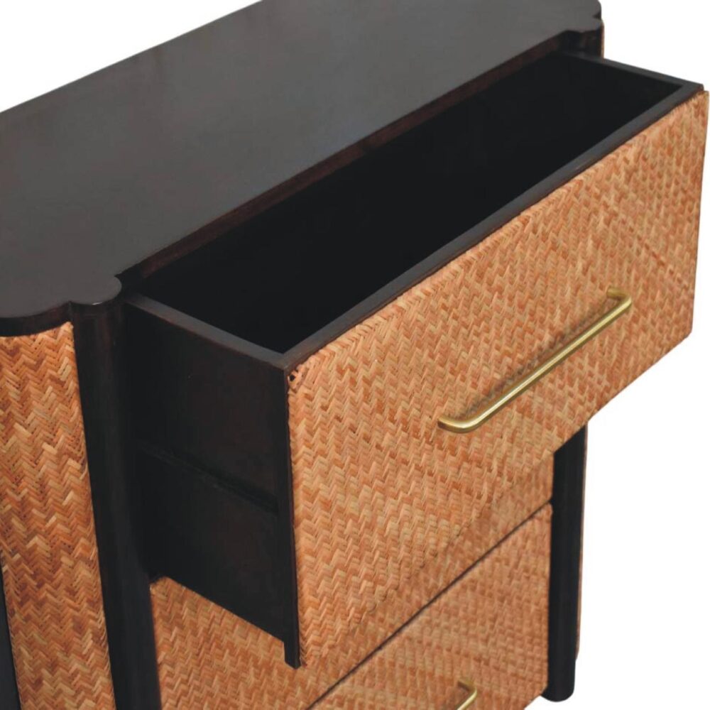Havana Weave 3 Drawer Chest - Image 6