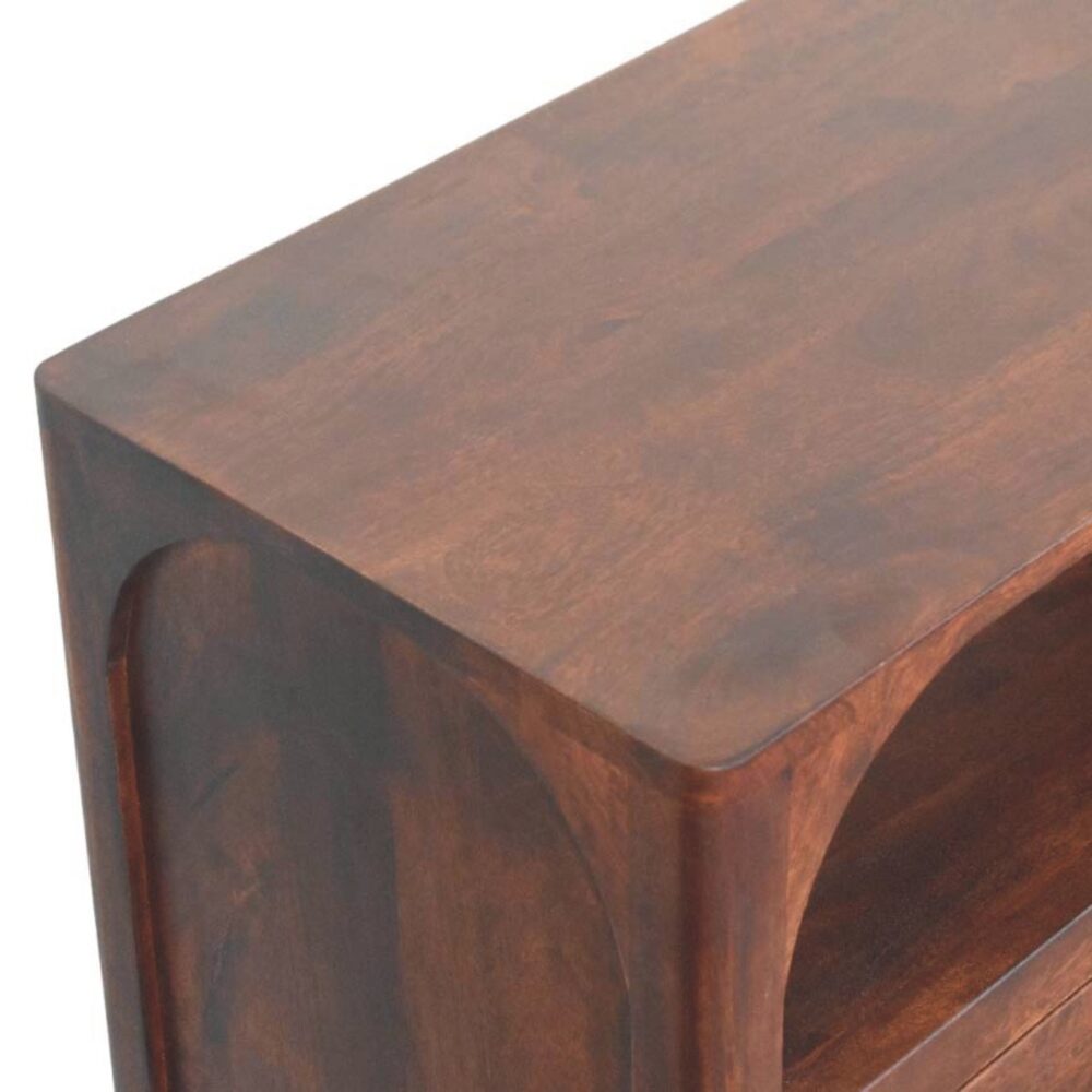 Arched Edge 3 Drawer Chest - Image 5