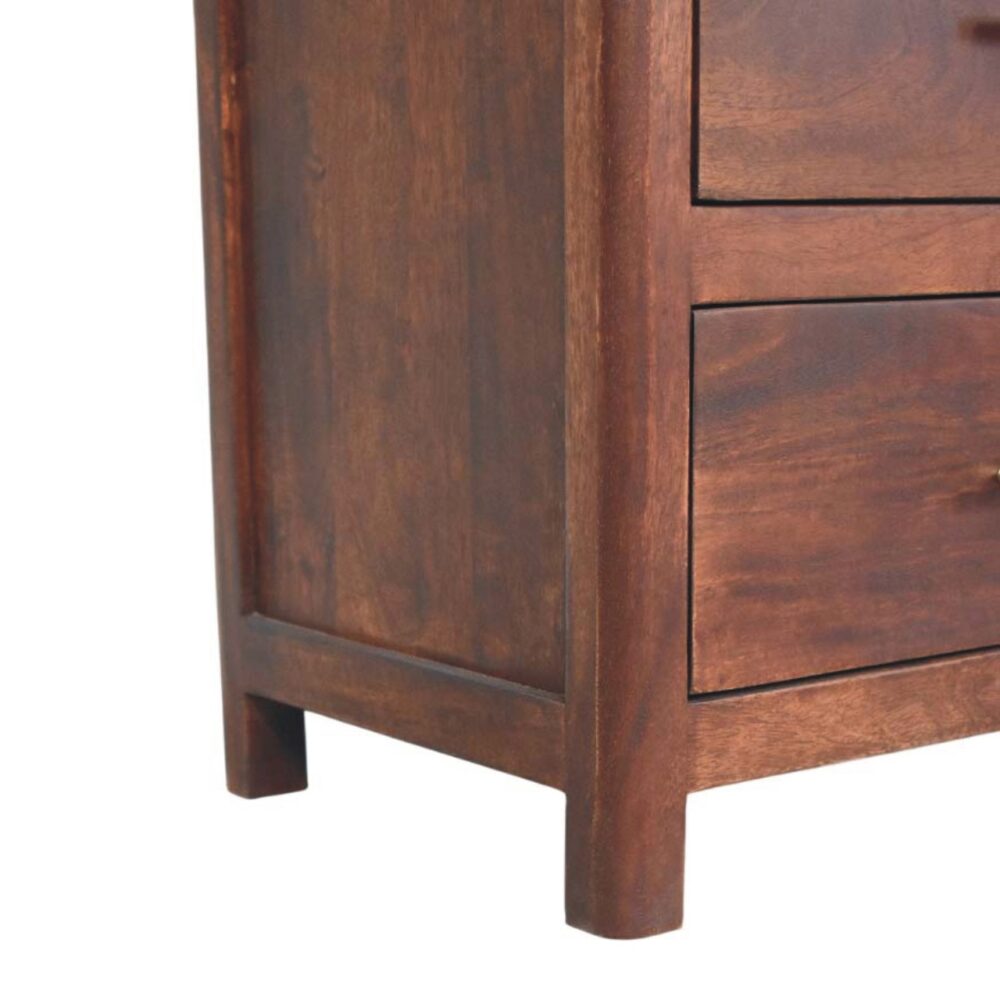 Arched Edge 3 Drawer Chest - Image 7