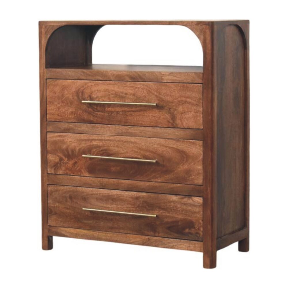 Arc-Line 3 Drawer Chest - Image 2