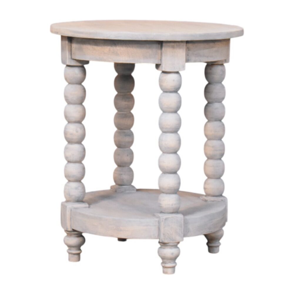 Ellsworth Round Side Table in Acid Wash - Image 3