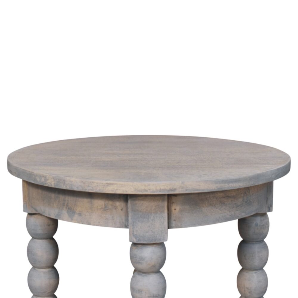 Ellsworth Round Side Table in Acid Wash - Image 4