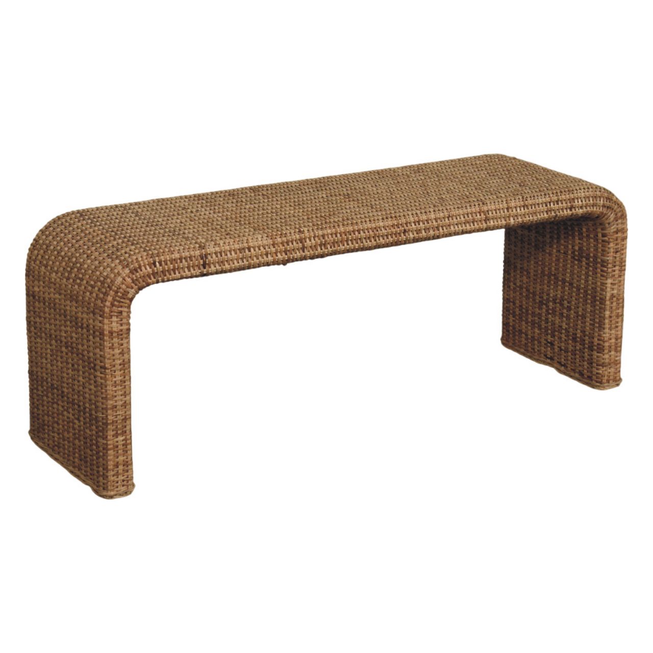 Rattan Weave Bench - Image 6