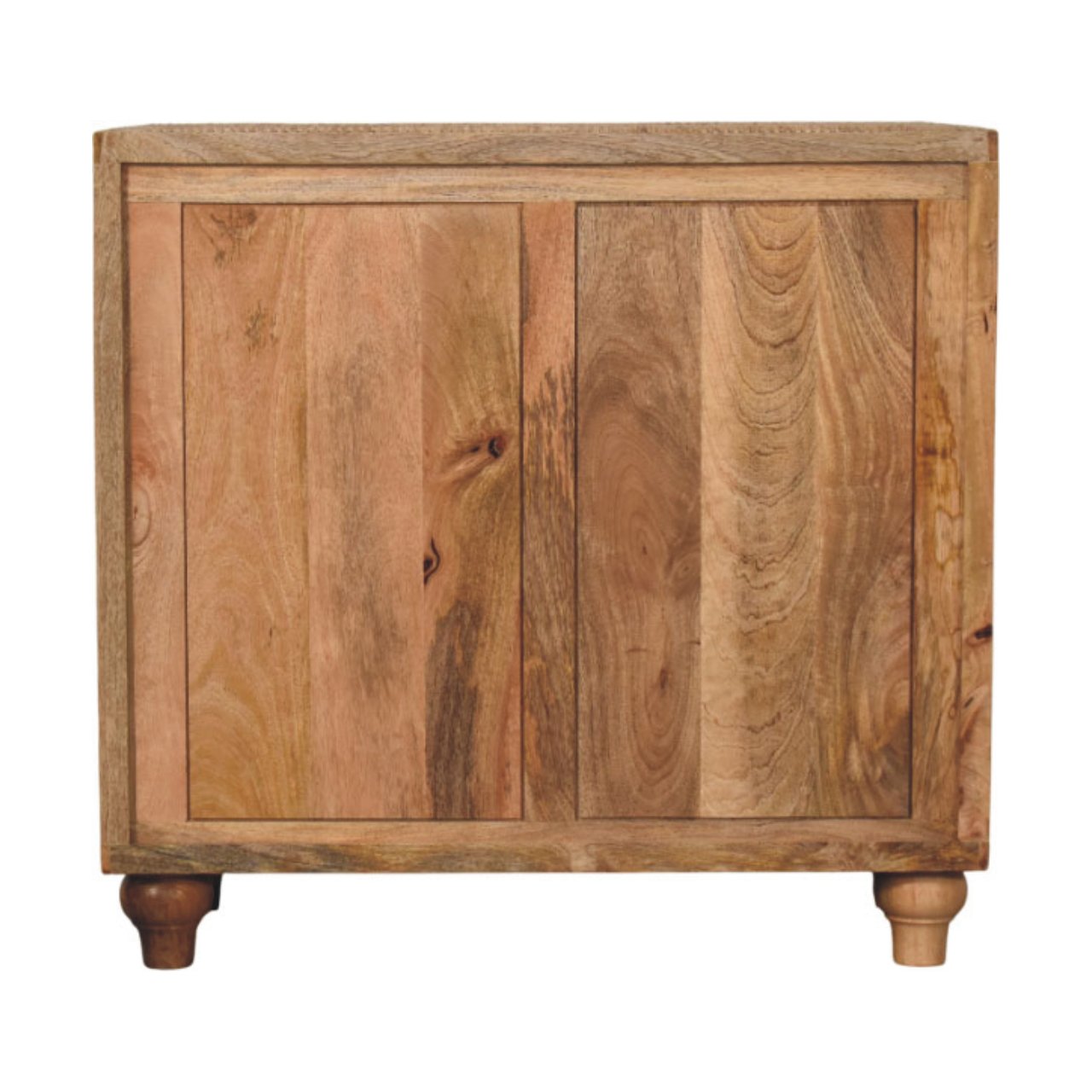 Rattan Oak 2-Door Cabinet - Image 9