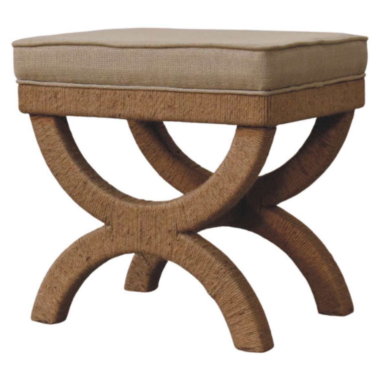 Rattan Arch Bench - Image 3