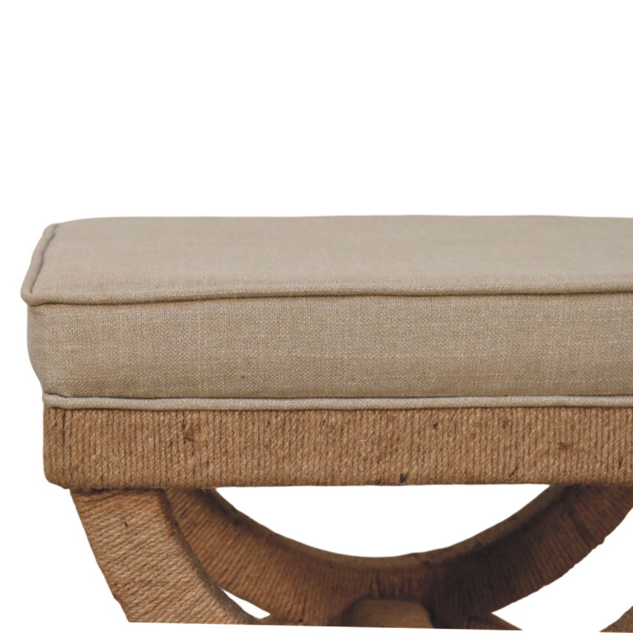 Rattan Arch Bench - Image 4