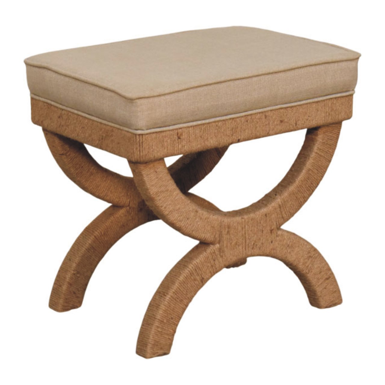 Rattan Arch Bench - Image 6