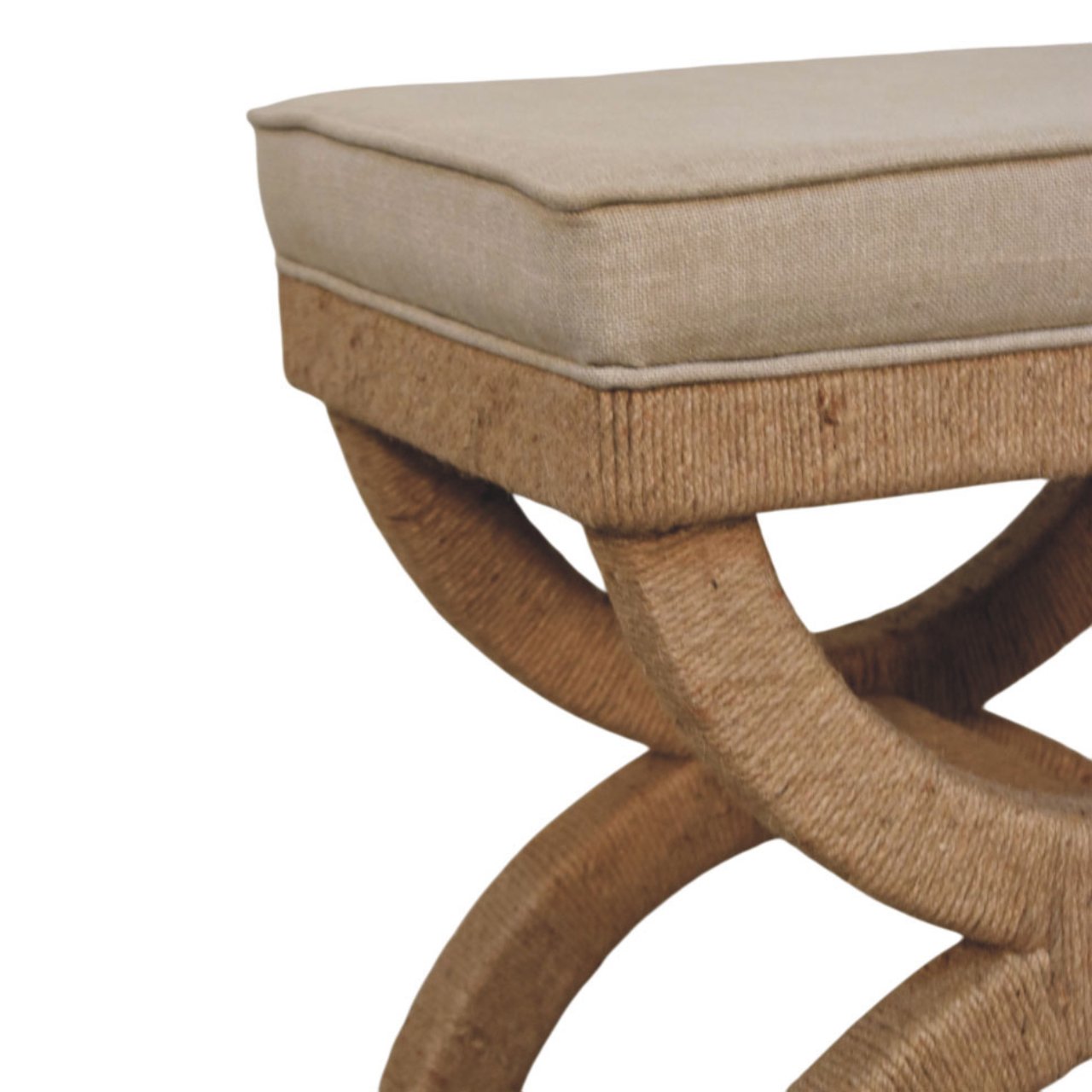 Rattan Arch Bench - Image 7
