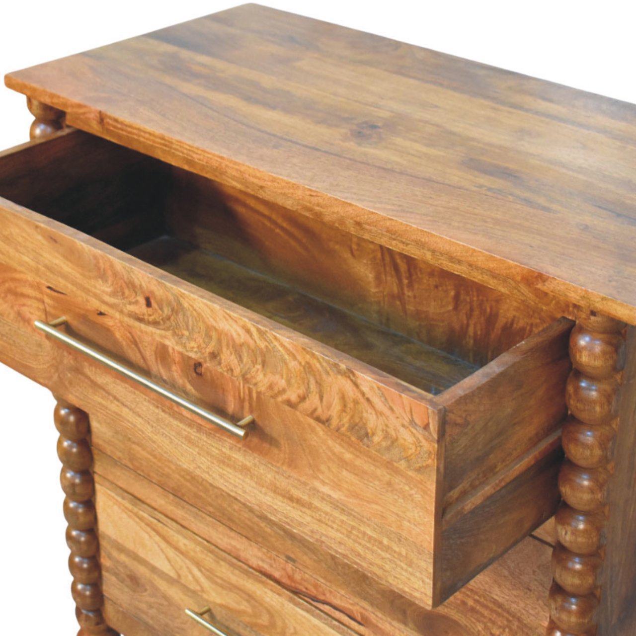 Spindle 3-Drawer Chest - Image 6