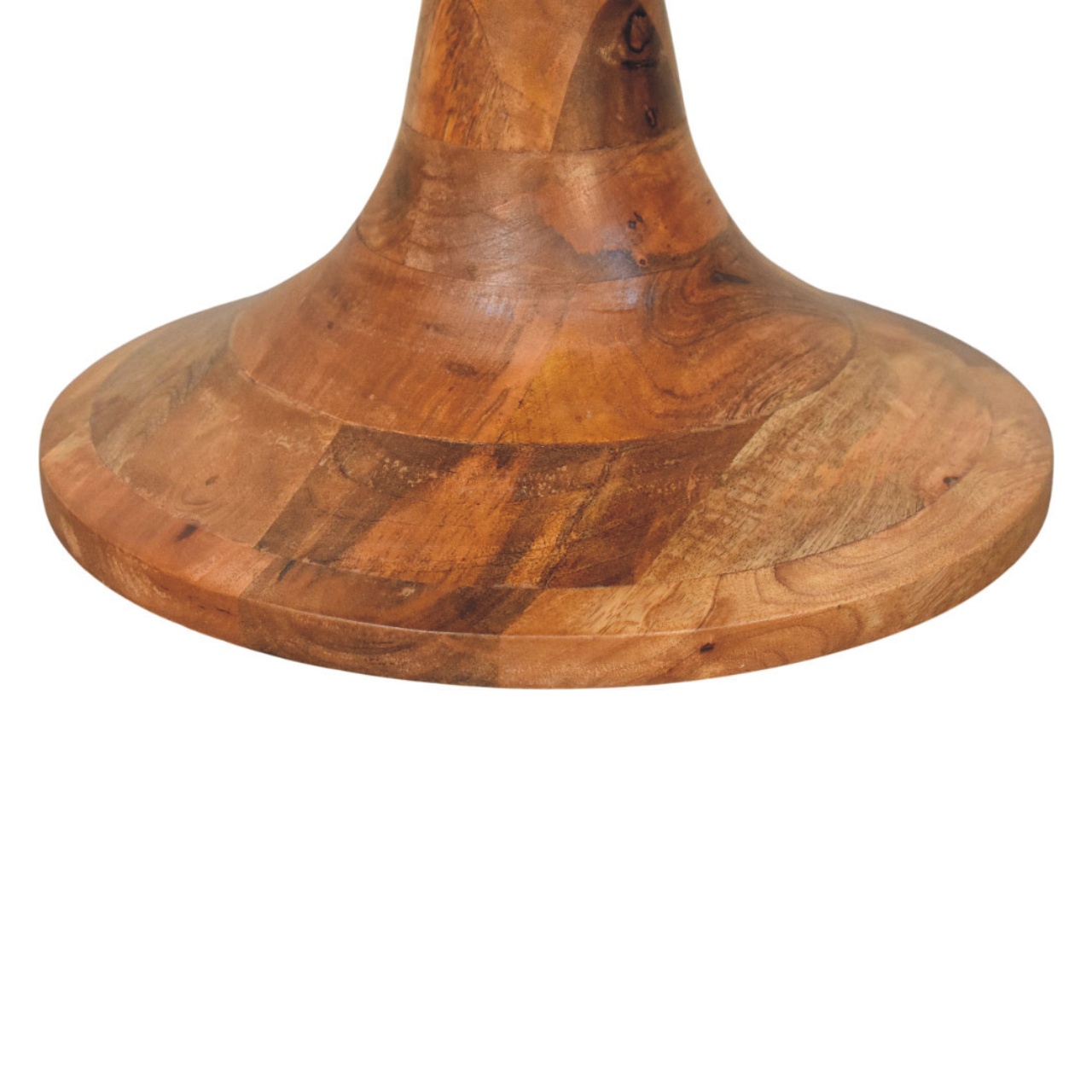 Boucle Teak Accent Stool - Image 6